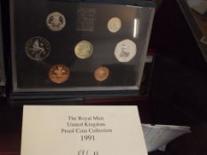 The Royal Mint United Kingdom proof coin collectio