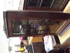 Mahogany corner cabinet