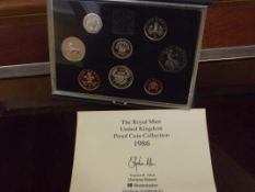 The Royal Mint United Kingdom proof coin collectio