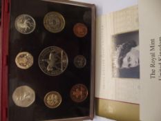 The Royal Mint United Kingdom proof coin collectio
