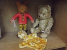 Sooty hand puppet and others