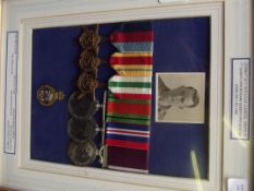 Mounted medals, Queens own hussars