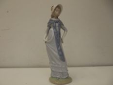 Lladro figure of a lady