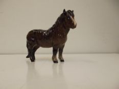 Beswick Shetland pony