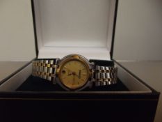 Cased Gucci ladies wristwatch