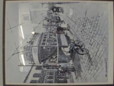 M Chapman print, signed in pencil