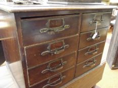8 drawer collectors chest
