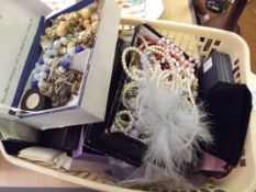 Large assortment of costume jewellery