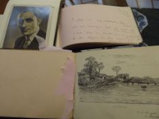 Three autograph albums