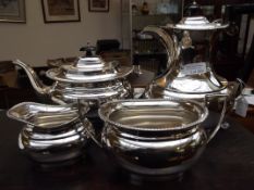 Good quality silver plated tea/coffee set