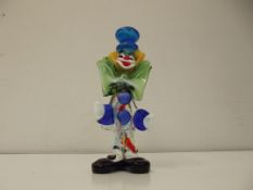 Art glass clown