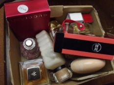 Box of cosmetics