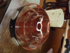 1970s lamp shade and one other