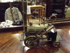 Brass model of Stephenson's Rocket