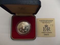 Royal mint Coronation 40th Anniversary silver proo