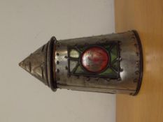 Huntley & Palmers biscuit tin in the form or a lan