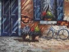 Oil on canvas, signed Engels