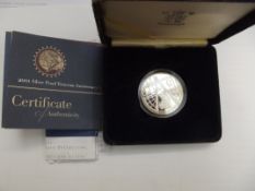 Royal mint Silver proof anniversary crown