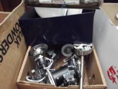 Box of light fittings