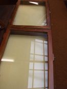 Pair of display cases