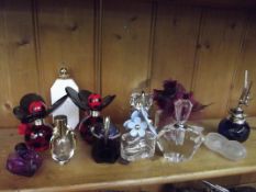 12 x perfume bottles