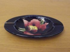 Moorcroft ashtray with original label