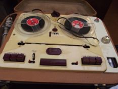 Sound tape to tape recorder