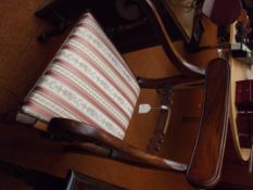 George III carver chair for restoration