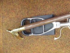 Shooting stick and walking stick