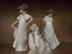 3x Nao figures