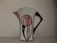 Lorna Bailey round top vase - Charles Rennie Macin