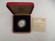 Royal mint 1995 Second World War silver proof Pied