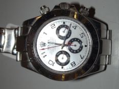 Rolex style watch