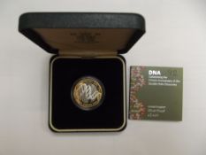 Royal mint DNA Fiftieth Anniversary of the Double