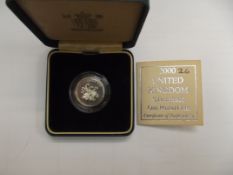 Royal mint 2000 United Kingdom silver proof one po