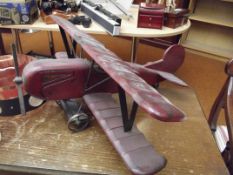 Wooden bi plane
