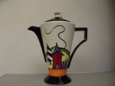 Lorna Bailey coffee pot - Porthill
