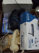 Box of electrical items