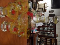 1950's liqueur set