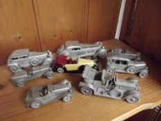 Collection of model cars to include a Rolls Royce