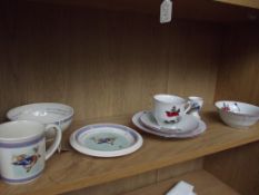 Two nursery ware sets, Wedgwood Peter Rabbit together with a continental set