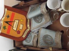 Box of masonic items