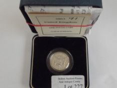 Royal Mint 2003 silver proof one pound coin
