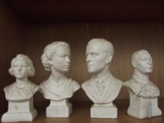 4 Royalty busts