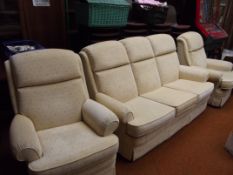 Parker Knoll three piece suite