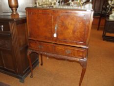 Music cabinet (full of 78s and vinyls)