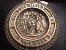Bronze plaque 