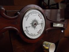 Barometer/thermometer a/f