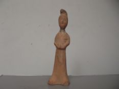 8th century Tang dynasty figure, slight age ware