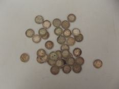 Silver 3p coins